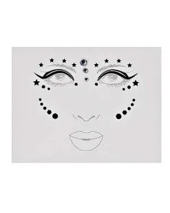 Spirit Halloween Googly Eye Alien Face Decal