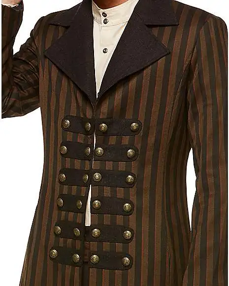 Spirit Halloween Steampunk Trench Coat 5 Spirit Halloween Steampunk Trench Coat - Image 3