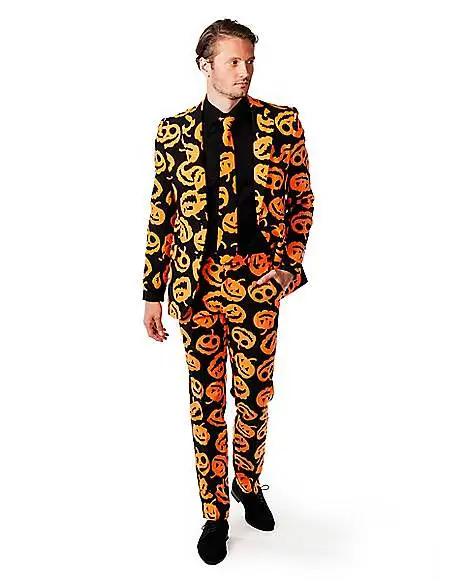 Spirit Halloween Adult Jack-O-Lantern Suit 3 Spirit Halloween Adult Jack-O-Lantern Suit