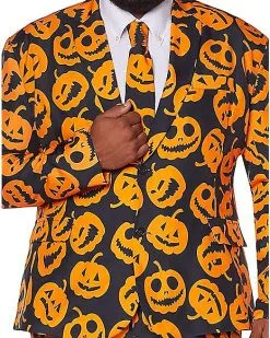 Spirit Halloween Adult Jack-O-Lantern Plus Size Suit 6 Spirit Halloween Adult Jack-O-Lantern Plus Size Suit -SPIRIT HALLOWEEN Sales 01381524 b