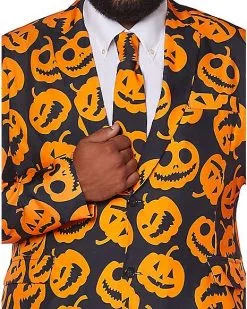 Spirit Halloween Adult Jack-O-Lantern Plus Size Suit 7 Spirit Halloween Adult Jack-O-Lantern Plus Size Suit -SPIRIT HALLOWEEN Sales 01381524 c