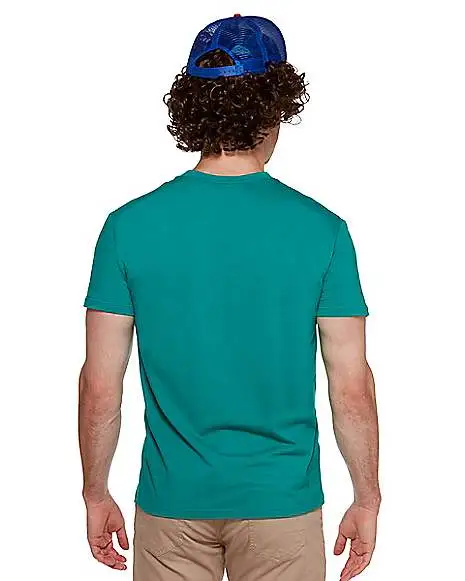 Spirit Halloween Adult Dustin Henderson T Shirt - Stranger Things 4 Spirit Halloween Adult Dustin Henderson T Shirt - Stranger Things - Image 2