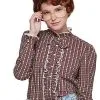 Spirit Halloween Adult Ruffle Barb Shirt - Stranger Things -SPIRIT HALLOWEEN Sales 01382225 a