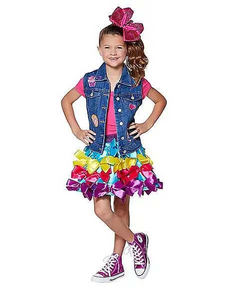 Spirit Halloween Kids JoJo Siwa Costume Kit – Nickelodeon 3 Spirit Halloween Kids JoJo Siwa Costume Kit – Nickelodeon
