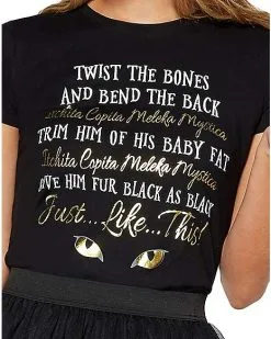 Spirit Halloween Twisted Bones Binx Spell T Shirt - Hocus Pocus 8 Spirit Halloween Twisted Bones Binx Spell T Shirt - Hocus Pocus -SPIRIT HALLOWEEN Sales 01383702 c