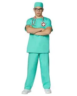 Spirit Halloween Adult ER Surgeon Costume