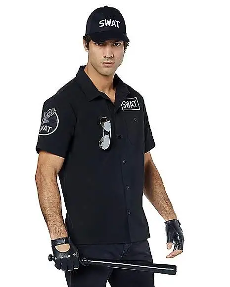 Spirit Halloween SWAT Costume Kit 3 Spirit Halloween SWAT Costume Kit