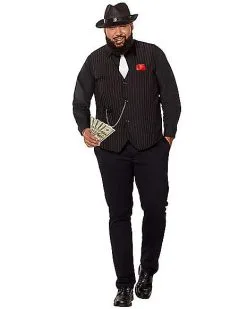 Spirit Halloween Gangster Vest -SPIRIT HALLOWEEN Sales 01387521 e