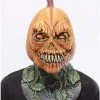 Spirit Halloween Possessed Pumpkin Full Mask -SPIRIT HALLOWEEN Sales 01390087 a