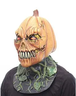 Spirit Halloween Possessed Pumpkin Full Mask 7 Spirit Halloween Possessed Pumpkin Full Mask -SPIRIT HALLOWEEN Sales 01390087 c