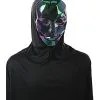 Spirit Halloween Iridescent Metallic Hooded Mask -SPIRIT HALLOWEEN Sales 01391473 a