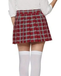 Spirit Halloween Adult School Girl Skirt -SPIRIT HALLOWEEN Sales 01393313 b