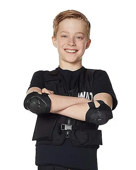 Spirit Halloween Kids Swat Elbow Pads And Knee Pads 4 Spirit Halloween Kids Swat Elbow Pads And Knee Pads - Image 2