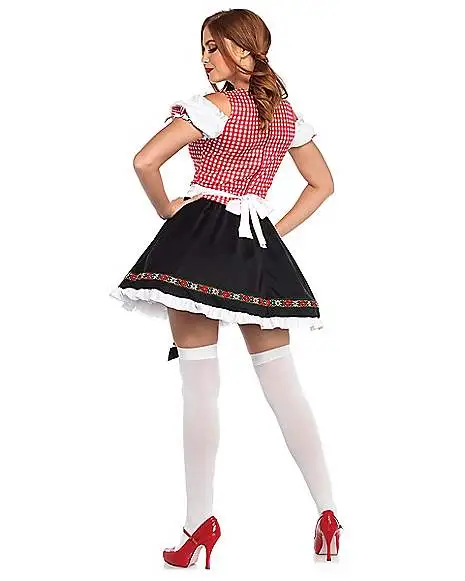 Spirit Halloween Oktoberfest Adult Beer Garden Babe Costume 4 Spirit Halloween Oktoberfest Adult Beer Garden Babe Costume - Image 2