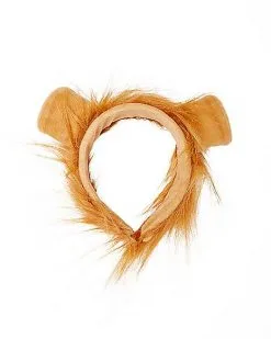 Spirit Halloween Faux Fur Lion Ear Headband -SPIRIT HALLOWEEN Sales 01399930 b