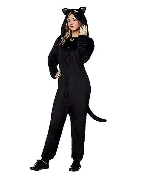 Spirit Halloween Adult Binx Union Suit - Hocus Pocus 2 Spirit Halloween Adult Binx Union Suit - Hocus Pocus