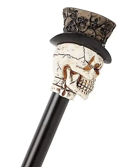 Spirit Halloween Top Hat Skeleton Staff 5 Spirit Halloween Top Hat Skeleton Staff - Image 3