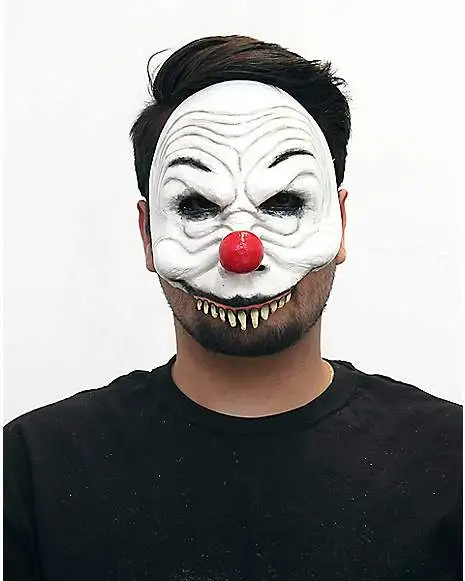 Spirit Halloween Killer Clown Half Mask 3 Spirit Halloween Killer Clown Half Mask