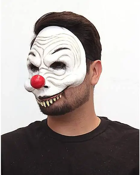 Spirit Halloween Killer Clown Half Mask 4 Spirit Halloween Killer Clown Half Mask - Image 2