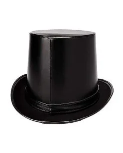 Spirit Halloween Vampire Faux Leather Top Hat 8 Spirit Halloween Vampire Faux Leather Top Hat -SPIRIT HALLOWEEN Sales 01404029 c