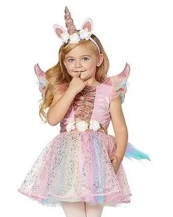Spirit Halloween Toddler Winged Unicorn Costume -SPIRIT HALLOWEEN Sales 01409952 c