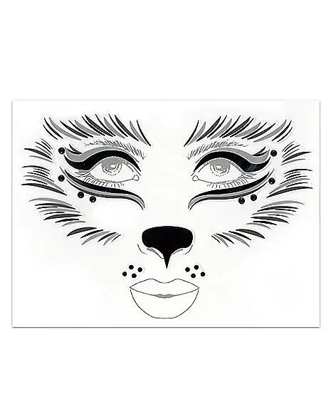 Spirit Halloween Wolf Face Decal 3 Spirit Halloween Wolf Face Decal