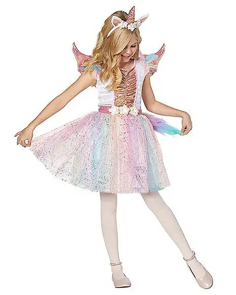Spirit Halloween Kids Rosy Unicorn Costume 3 Spirit Halloween Kids Rosy Unicorn Costume