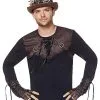 Spirit Halloween Lace Up Steampunk Shirt 2 Spirit Halloween Lace Up Steampunk Shirt -SPIRIT HALLOWEEN Sales 01412295 a