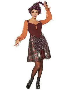 Spirit Halloween Adult Mary Sanderson Dress - Hocus Pocus