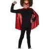 Spirit Halloween Kids Red Cape And Mask -SPIRIT HALLOWEEN Sales 01416098 a