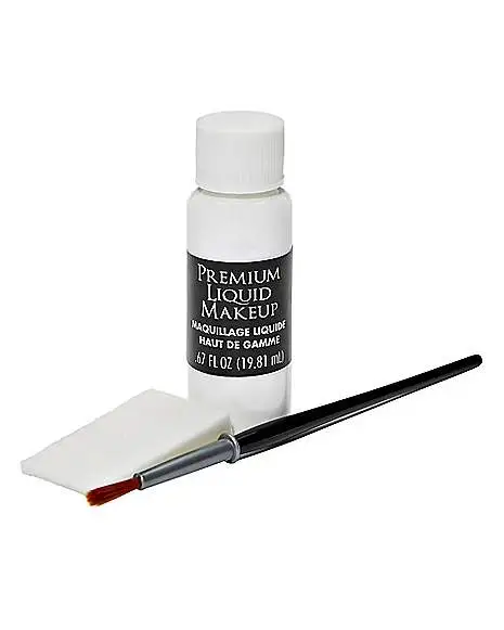 Spirit Halloween White Liquid Makeup 3 Spirit Halloween White Liquid Makeup