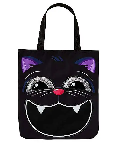 Spirit Halloween Black Cat Candy Tote Bag 4 Spirit Halloween Black Cat Candy Tote Bag - Image 2