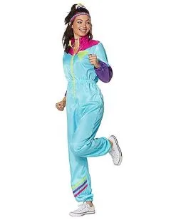 Spirit Halloween Adult '80s Workout Costume -SPIRIT HALLOWEEN Sales 01425214 c