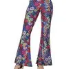 Spirit Halloween Adult Flower Bell Bottom Pants 2 Spirit Halloween Adult Flower Bell Bottom Pants -SPIRIT HALLOWEEN Sales 01425362 a