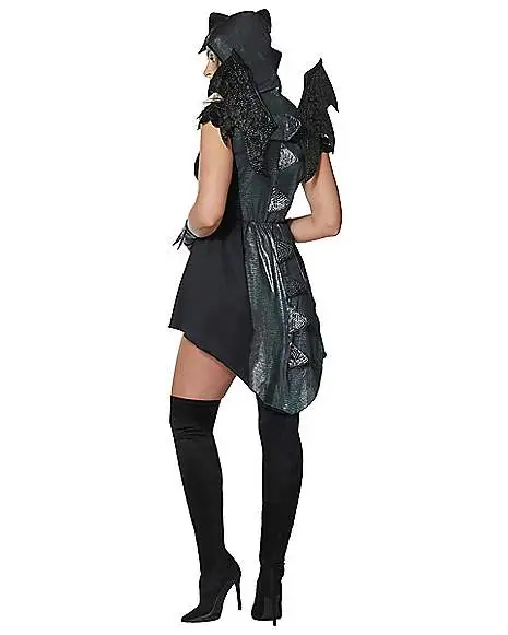 Spirit Halloween Adult Dragon Dress Costume 4 Spirit Halloween Adult Dragon Dress Costume - Image 2