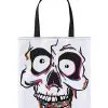 Spirit Halloween Skull Candy Window Tote Bag -SPIRIT HALLOWEEN Sales 01427608 a