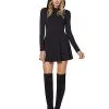 Spirit Halloween Black Hooded Dress -SPIRIT HALLOWEEN Sales 01431592 a
