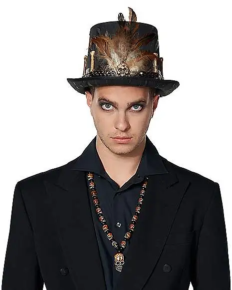 Spirit Halloween Witch Doctor Top Hat Deluxe 4 Spirit Halloween Witch Doctor Top Hat Deluxe - Image 2