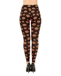Spirit Halloween Pumpkin Leggings 13 Spirit Halloween Pumpkin Leggings -SPIRIT HALLOWEEN Sales 01434281 c