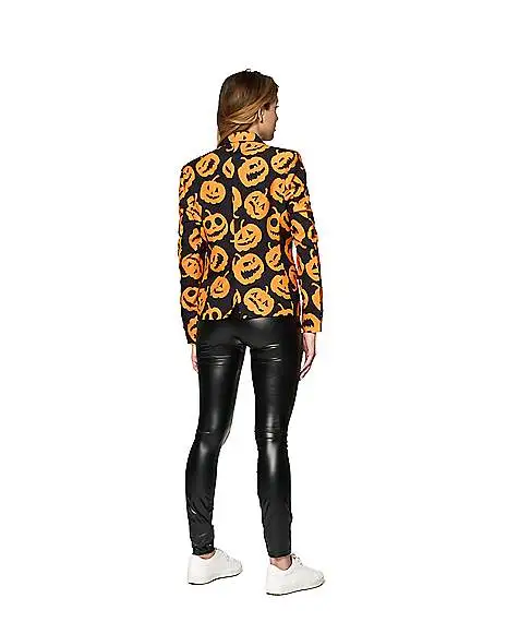 Spirit Halloween Adult Women's Pumpkin Jacket 5 Spirit Halloween Adult Women's Pumpkin Jacket - Image 3