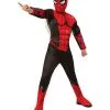 Spirit Halloween Kids Black And Red Spider-Man Deluxe Costume - Spider-Man: Far From Ho -SPIRIT HALLOWEEN Sales 01435262 a