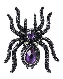Spirit Halloween Purple Gem Spider Ring -SPIRIT HALLOWEEN Sales 01436096 b