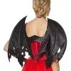 Spirit Halloween Black Glitter Devil Wings -SPIRIT HALLOWEEN Sales 01441633 a