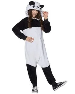 Spirit Halloween Kids Panda One-Piece Costume -SPIRIT HALLOWEEN Sales 01445600 c