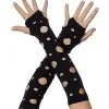 Spirit Halloween Tattered Black Arm Warmers -SPIRIT HALLOWEEN Sales 01446541 a