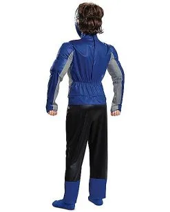Spirit Halloween Kids Blue Beast Morphers Ranger Costume - Power Rangers -SPIRIT HALLOWEEN Sales 01447390 b