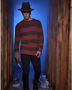 Spirit Halloween Freddy Krueger Sweater - A Nightmare On Elm Street -SPIRIT HALLOWEEN Sales 01448679 d
