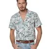 Spirit Halloween Hopper Button Down Shirt - Stranger Things -SPIRIT HALLOWEEN Sales 01450378 a