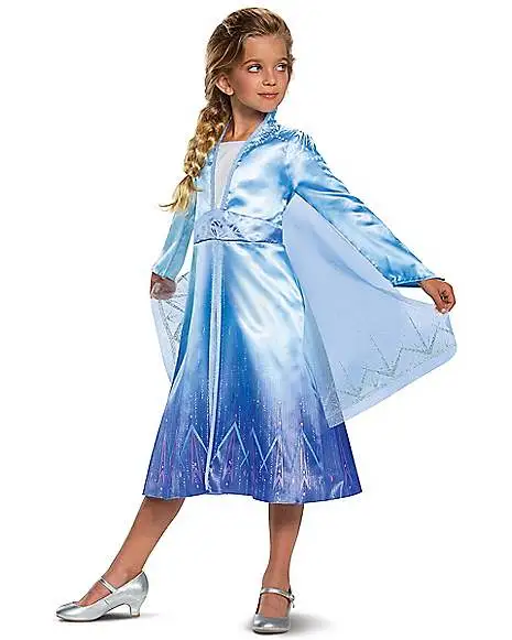 Spirit Halloween Kids Elsa Costume Prestige - Frozen 2 3 Spirit Halloween Kids Elsa Costume Prestige - Frozen 2