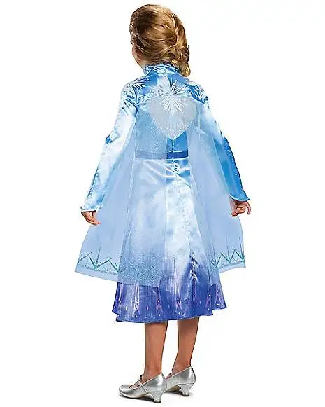 Spirit Halloween Kids Elsa Costume Prestige - Frozen 2 4 Spirit Halloween Kids Elsa Costume Prestige - Frozen 2 - Image 2
